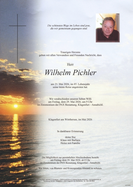 Parte von Wilhelm Pichler