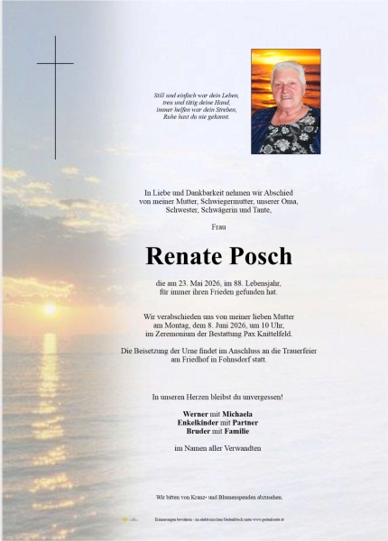 Parte von Renate Posch