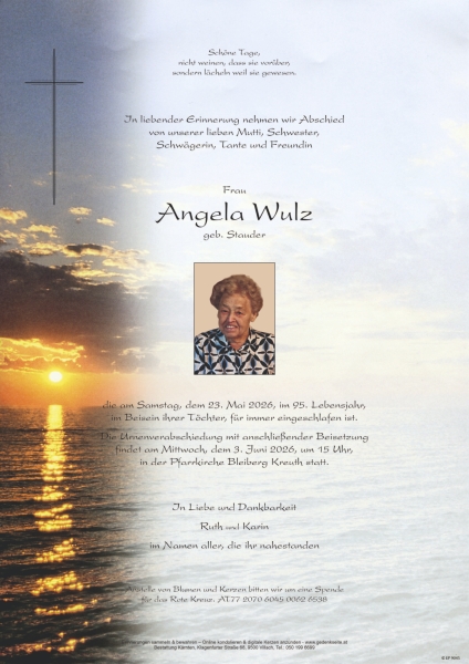 Parte von Angela  Wulz