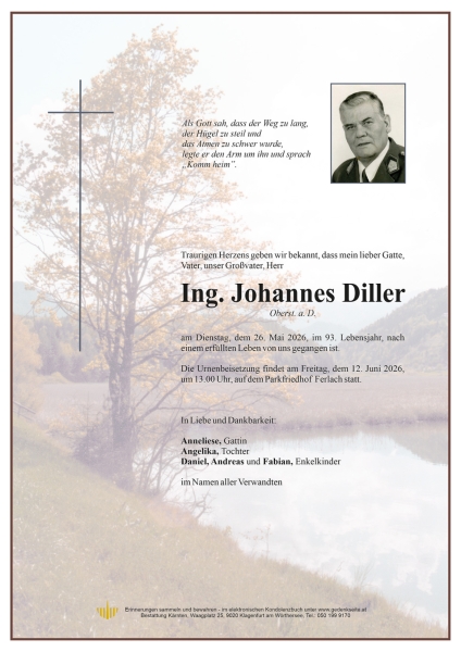 Parte von Diller Johannes