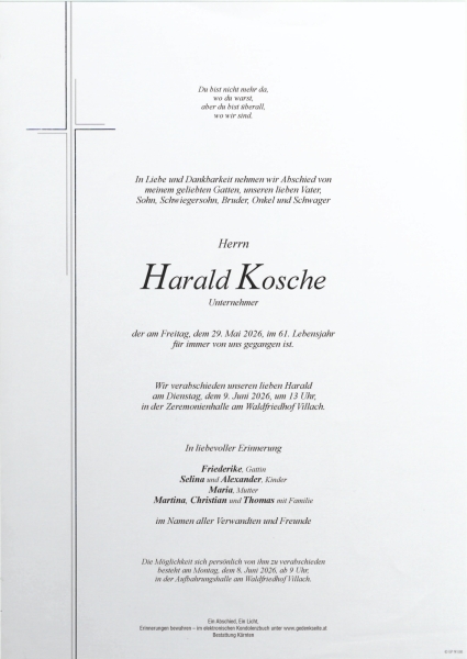 Parte von Harald Kosche