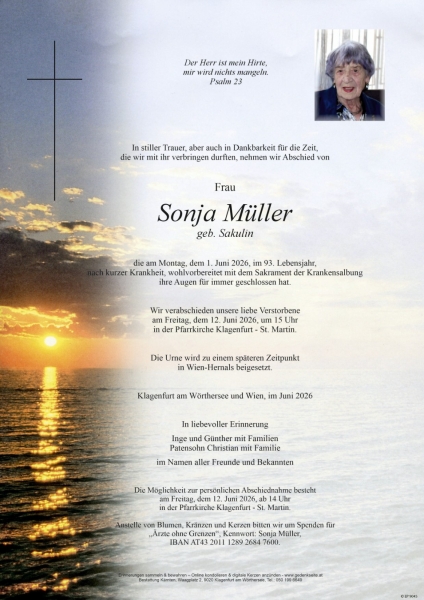 Parte von Sonja Müller