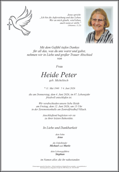 Parte von Heide Peter