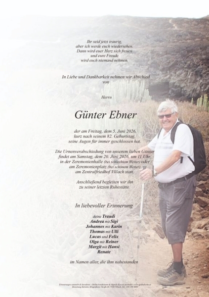 Parte von Günter Johann Ebner