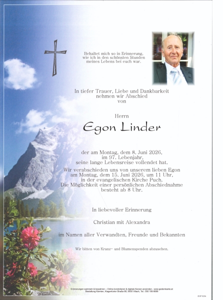 Parte von Egon Linder