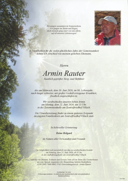 Parte von Armin Rauter