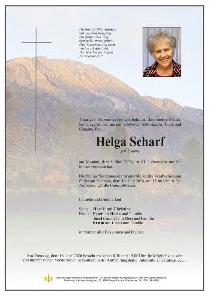 Parte von Helga Scharf