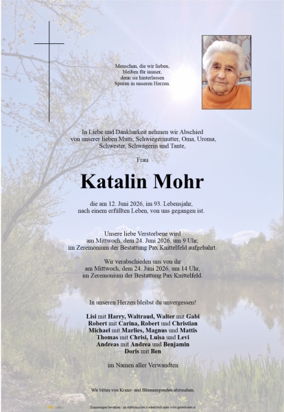 Parte von Katalin Mohr