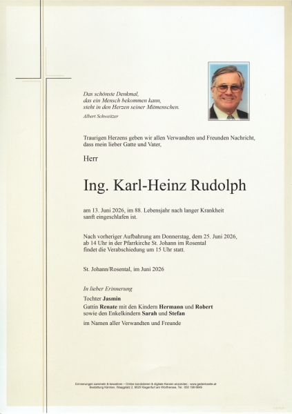 Parte von Karl-Heinz Rudolph