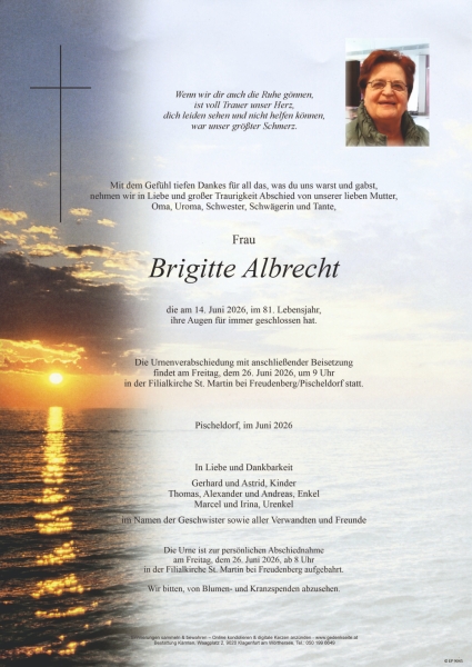 Parte von Brigitte Albrecht