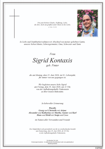 Parte von Sigrid Kontaxis
