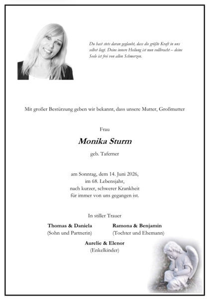 Parte von Monika Sturm