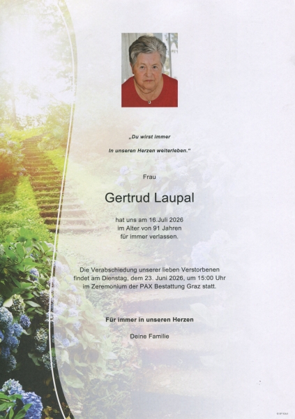 Parte von Gertrud  Laupal