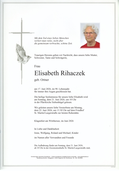 Parte von Elisabeth Rihaczek