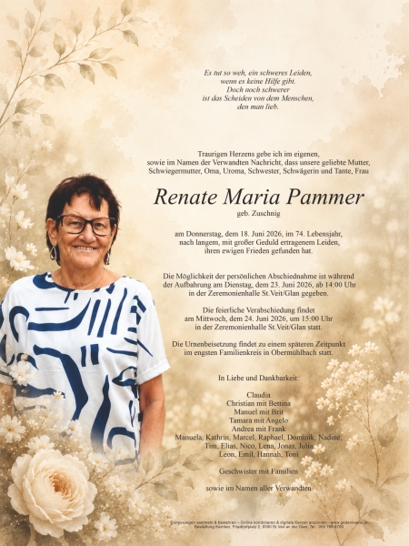 Parte von Renate Maria Pammer