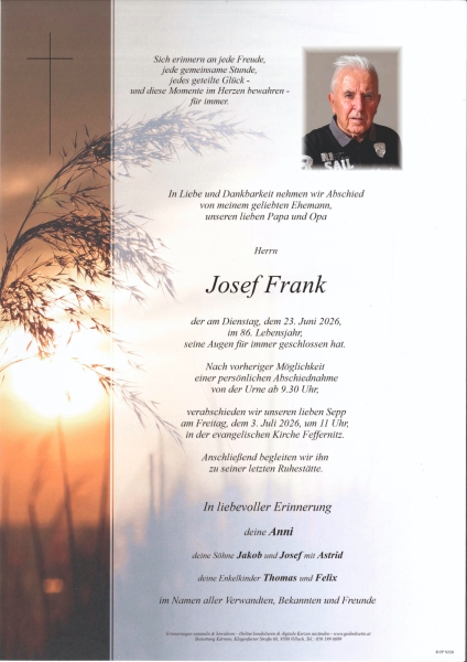 Parte von Josef Frank