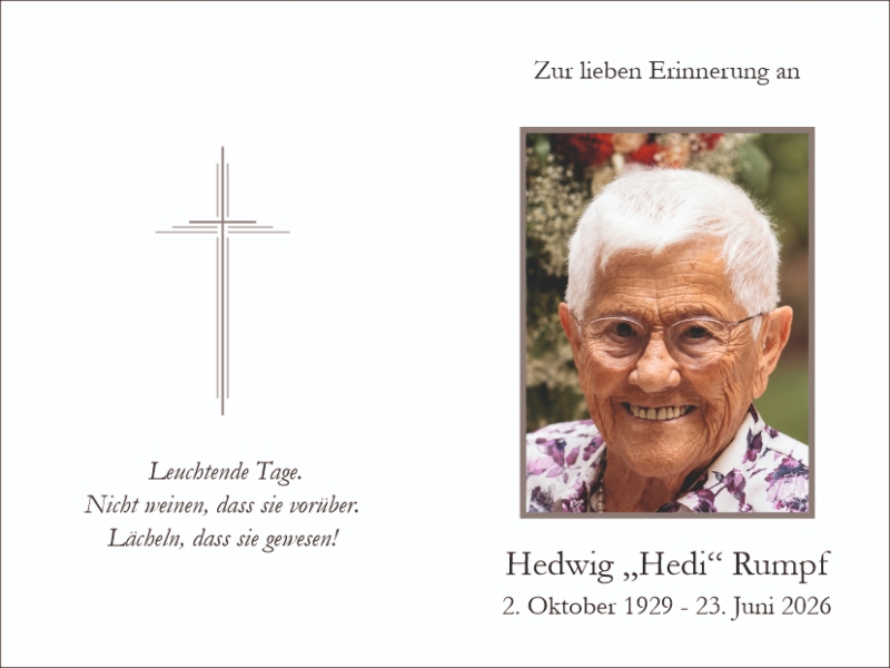 Parte von Hedwig Rumpf
