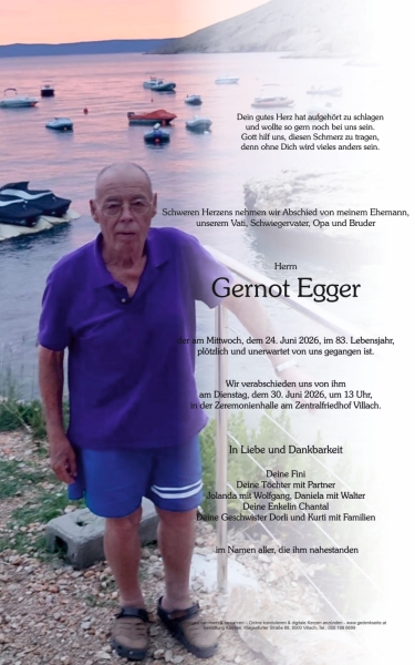 Parte von Gernot  Egger