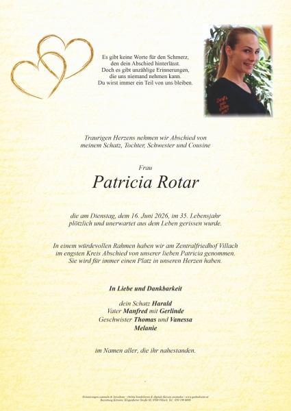 Parte von Patricia Rotar