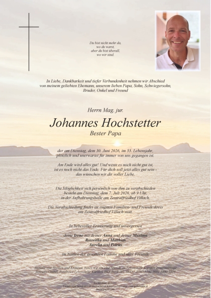 Parte von Johannes Hochstetter