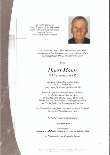 Parte von Horst Mautz