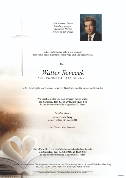 Parte von Walter Sevecek