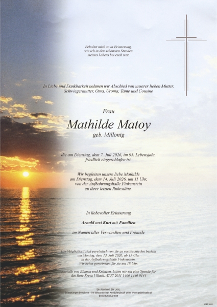 Parte von Mathilde Matoy