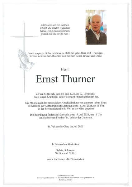 Parte von Ernst Thurner