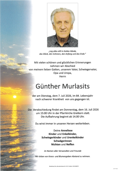 Parte von Günther Murlasits