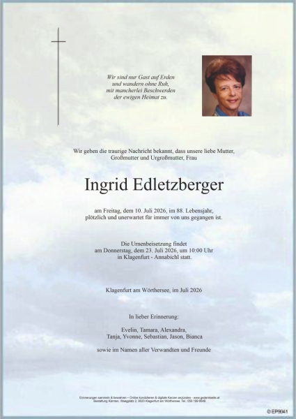 Parte von Ingrid Edletzberger