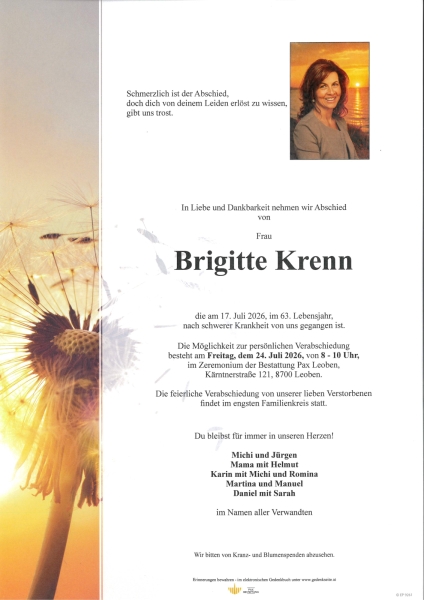 Parte von Brigitte Krenn