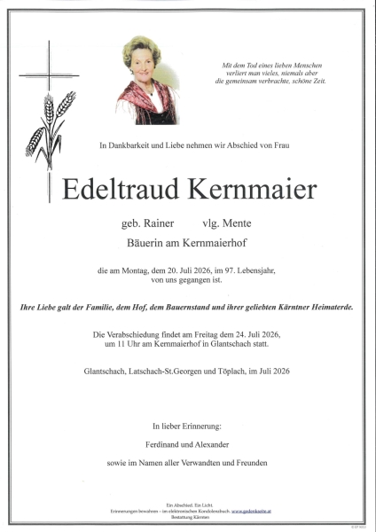 Parte von Edeltraud Kernmaier