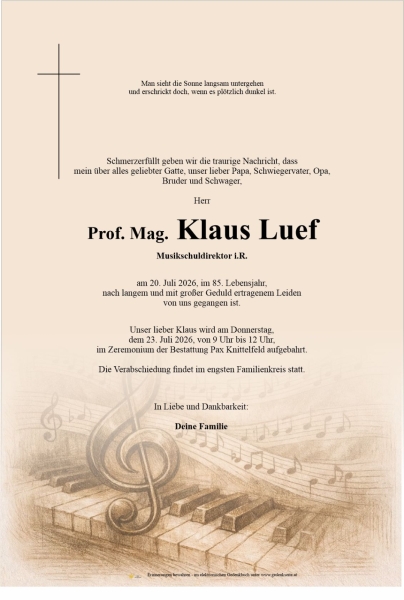 Parte von Klaus Luef
