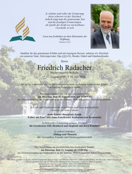 Parte von Friedrich Radacher