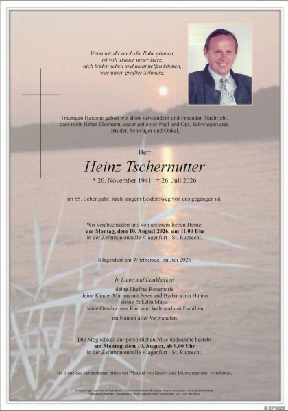 Parte von Heinz Tschernutter