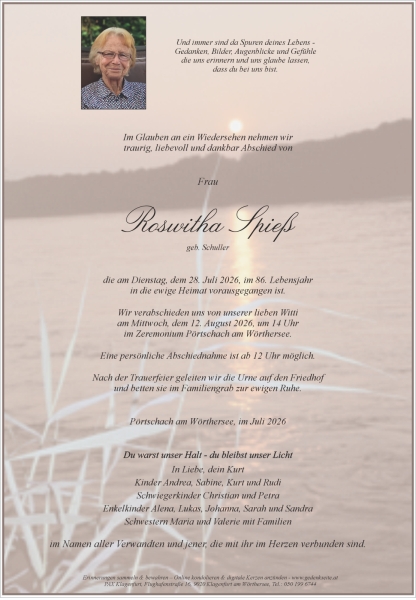 Parte von Roswitha Spieß