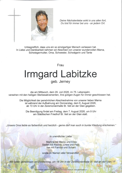 Parte von Irmgard Labitzke
