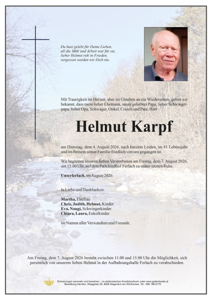 Parte von Helmut Karpf
