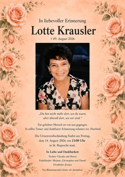 Parte von Lotte Krausler