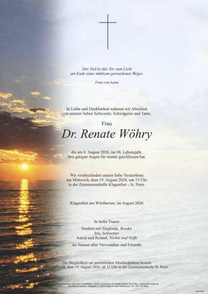 Parte von Renate Wöhry