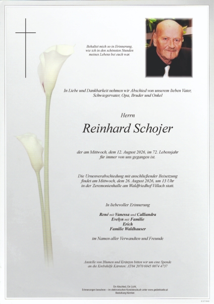 Parte von Reinhard Schojer