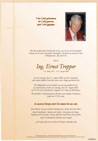 Parte von Ernst  Tropper