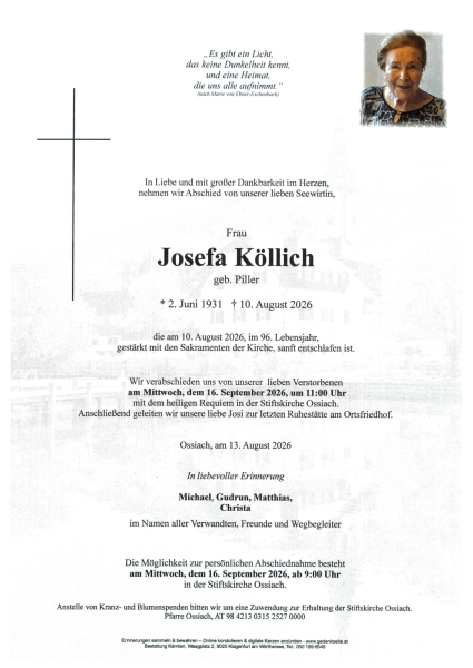 Parte von Josefa Köllich
