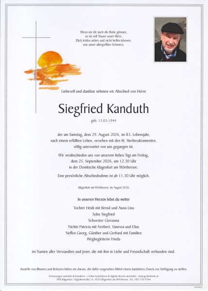 Parte von Siegfried Kanduth