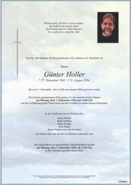 Parte von Günter Holler