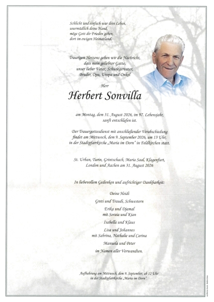 Parte von Herbert Sonvilla