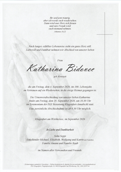 Parte von Katharina Bidovec