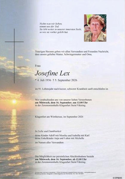 Parte von Josefine Lex
