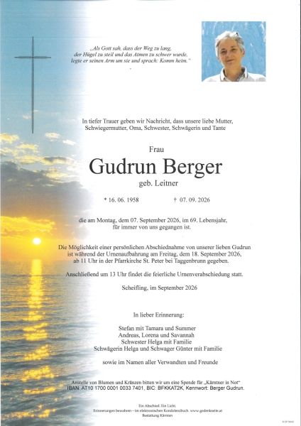 Parte von Gudrun Berger