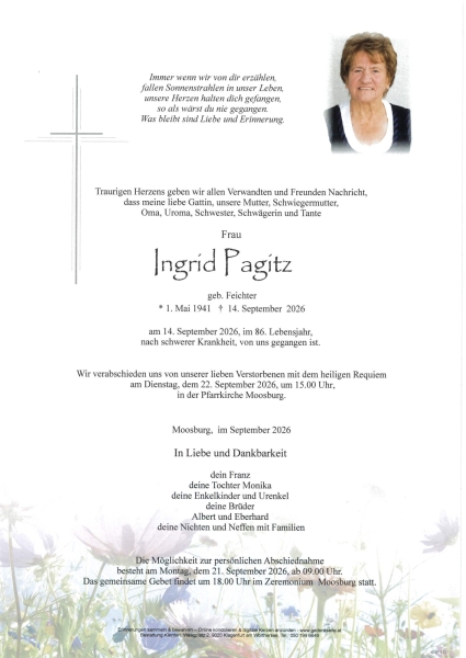 Parte von Ingrid Pagitz